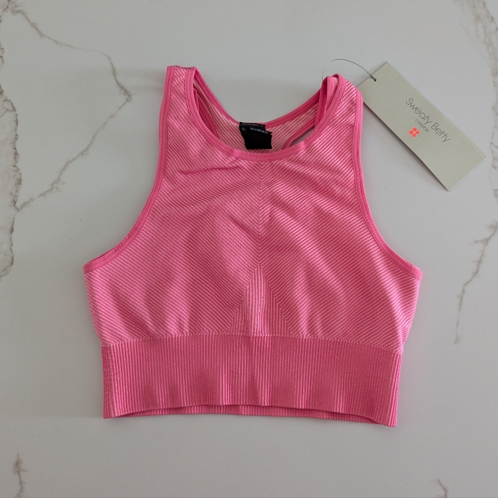 NWT Sweaty Betty Illusion Seamless Bra